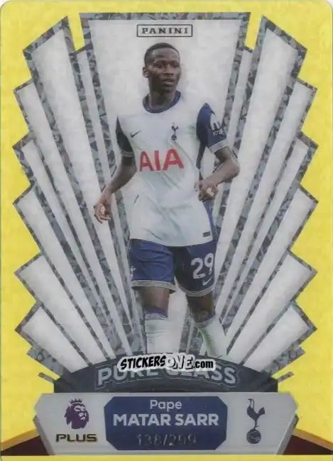 Figurina Pape Matar Sarr - English Premier League 2024-2025. Adrenalyn XL Plus
 n. PC18y - Panini