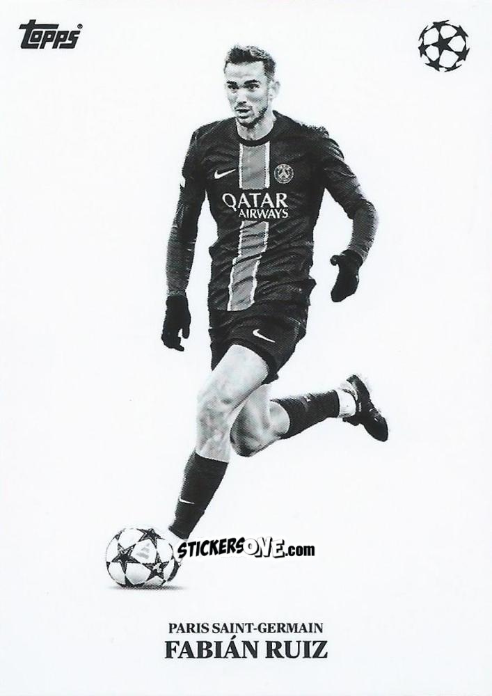 Cromo Fabián Ruiz - Simplicidad UEFA Club Competitions 2024-2025
 n. 26 - Topps