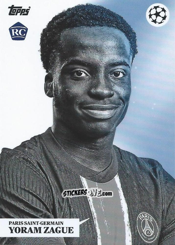 Sticker Yoram Zague - Simplicidad UEFA Club Competitions 2024-2025
 n. 131 - Topps