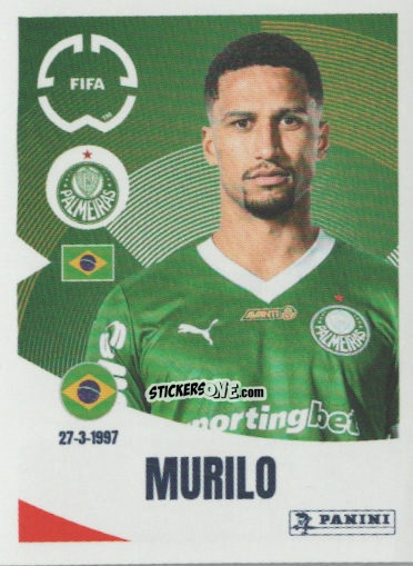 Cromo Murilo - FIFA Club World Cup 2025
 n. 8 - Panini