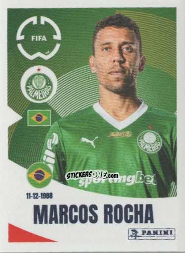 Cromo Marcos Rocha - FIFA Club World Cup 2025
 n. 10 - Panini