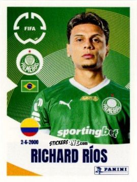 Figurina Richard Ríos - FIFA Club World Cup 2025
 n. 11 - Panini
