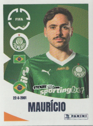 Cromo Mauricio - FIFA Club World Cup 2025
 n. 13 - Panini