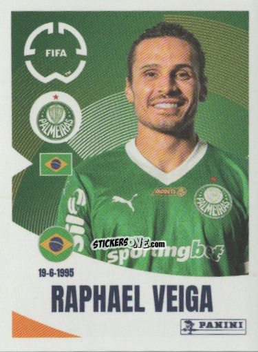 Cromo Raphael Veiga - FIFA Club World Cup 2025
 n. 14 - Panini