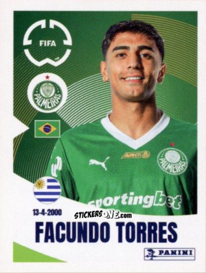 Cromo Facundo Torres - FIFA Club World Cup 2025
 n. 15 - Panini