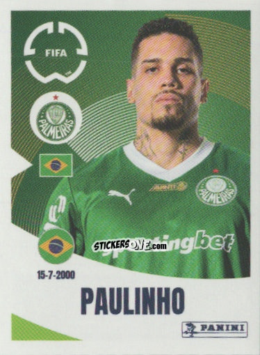 Cromo Paulinho - FIFA Club World Cup 2025
 n. 17 - Panini