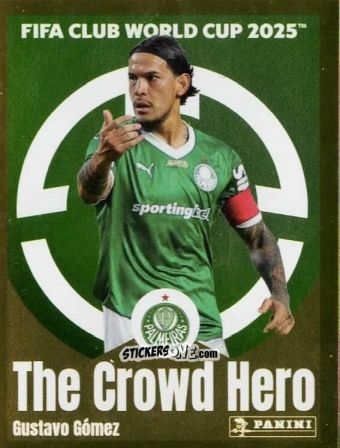Sticker Gustavo Gómez (The Crowd Hero) - FIFA Club World Cup 2025
 n. 22 - Panini