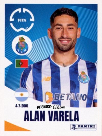 Figurina Alan Varela - FIFA Club World Cup 2025
 n. 31 - Panini