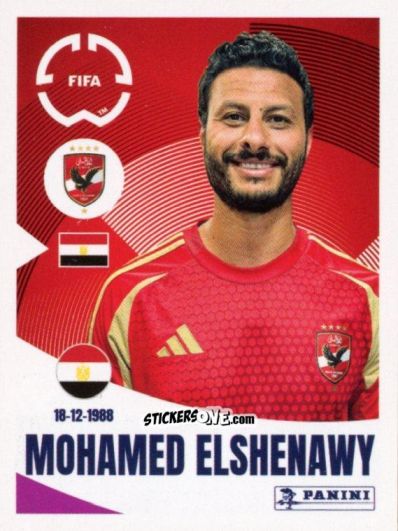 Sticker Mohamed El Shenawy - FIFA Club World Cup 2025
 n. 42 - Panini