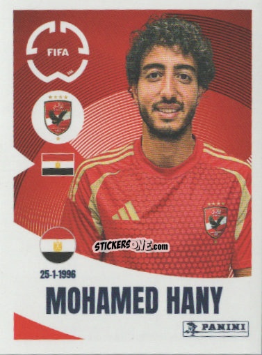 Cromo Mohamed Hany - FIFA Club World Cup 2025
 n. 44 - Panini