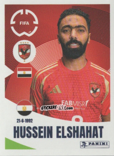 Cromo Hussein Elshahat - FIFA Club World Cup 2025
 n. 56 - Panini