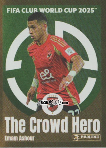 Cromo Emam Ashour - FIFA Club World Cup 2025
 n. 58 - Panini