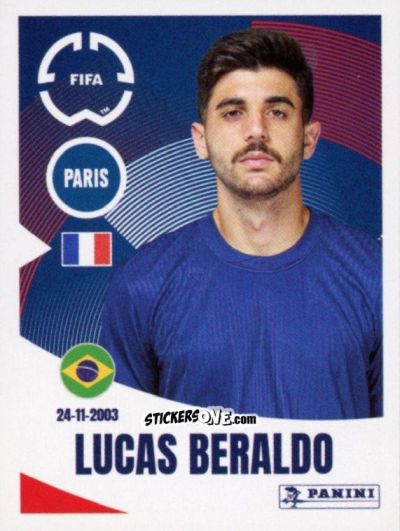 Figurina Lucas Beraldo - FIFA Club World Cup 2025
 n. 67 - Panini