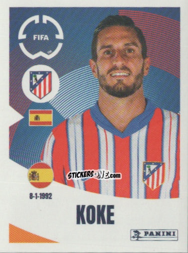 Cromo Koke - FIFA Club World Cup 2025
 n. 89 - Panini