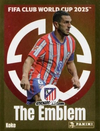 Sticker Koke (The Emblem) - FIFA Club World Cup 2025
 n. 91 - Panini