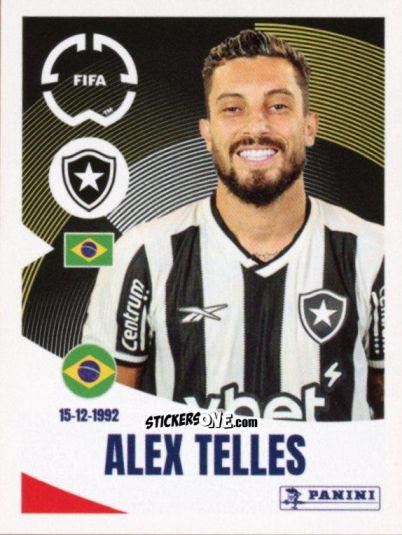 Figurina Alex Telles - FIFA Club World Cup 2025
 n. 105 - Panini