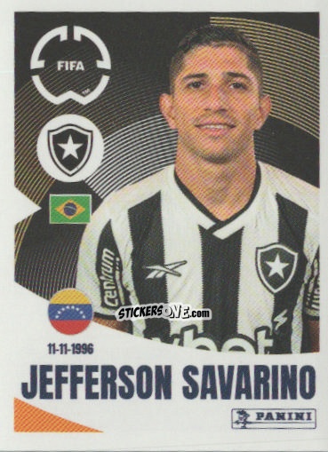 Sticker Jefferson Savarino - FIFA Club World Cup 2025
 n. 107 - Panini
