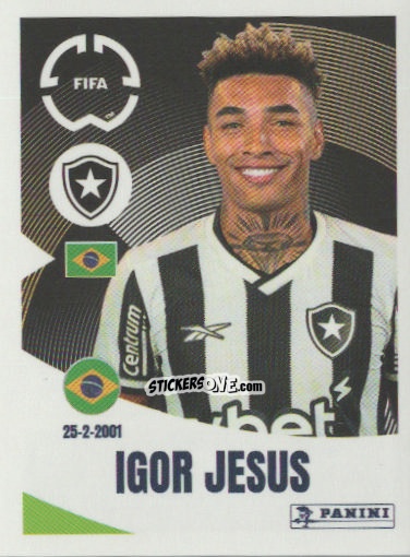 Cromo Igor Jesus - FIFA Club World Cup 2025
 n. 111 - Panini