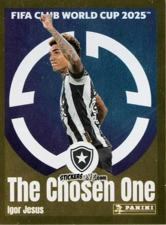 Sticker Igor Jesus (The Chosen One) - FIFA Club World Cup 2025
 n. 112 - Panini