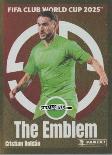 Cromo Cristian Roldán (The Emblem) - FIFA Club World Cup 2025
 n. 116 - Panini