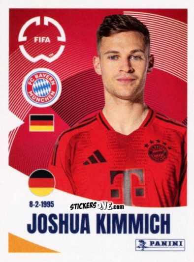 Sticker Joshua Kimmich - FIFA Club World Cup 2025
 n. 126 - Panini