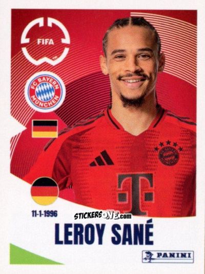 Cromo Leroy Sané - FIFA Club World Cup 2025
 n. 131 - Panini