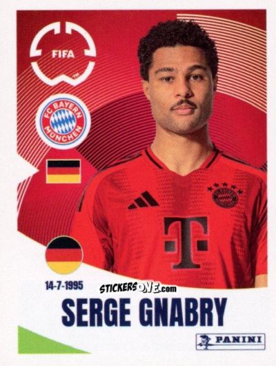 Figurina Serge Gnabry - FIFA Club World Cup 2025
 n. 132 - Panini