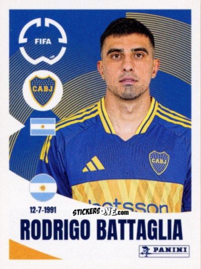 Cromo Rodrigo Battaglia - FIFA Club World Cup 2025
 n. 161 - Panini