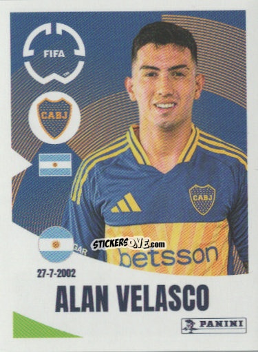 Cromo Alan Velasco - FIFA Club World Cup 2025
 n. 167 - Panini