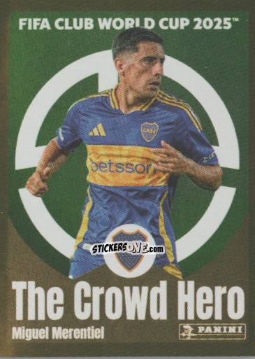 Cromo Miguel Merentiel - FIFA Club World Cup 2025
 n. 172 - Panini