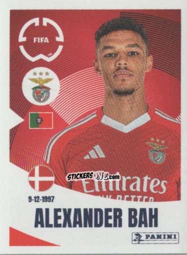 Sticker Alexander Bah - FIFA Club World Cup 2025
 n. 177 - Panini