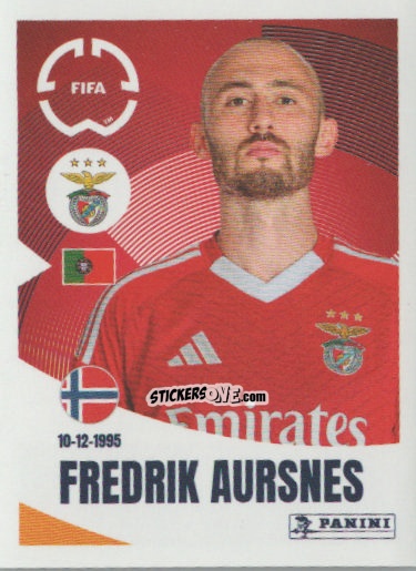 Cromo Fredrik Aursnes - FIFA Club World Cup 2025
 n. 181 - Panini