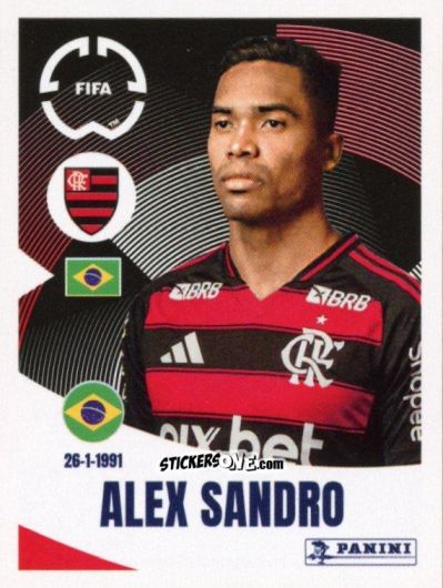 Figurina Alex Sandro - FIFA Club World Cup 2025
 n. 195 - Panini