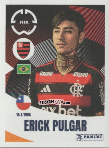 Cromo Erick Pulgar - FIFA Club World Cup 2025
 n. 201 - Panini
