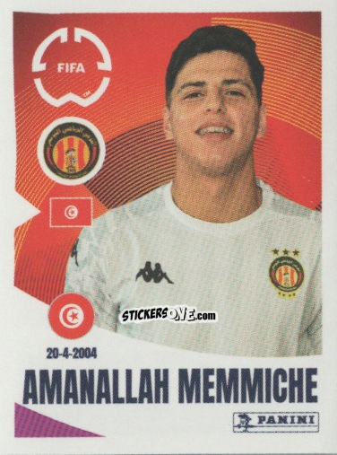 Cromo Amanallah Memmiche - FIFA Club World Cup 2025
 n. 210 - Panini