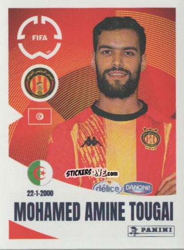 Cromo Mohamed Amine Tougai - FIFA Club World Cup 2025
 n. 214 - Panini
