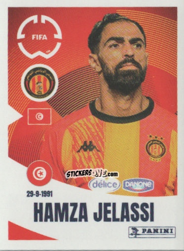 Cromo Hamza Jelassi - FIFA Club World Cup 2025
 n. 215 - Panini