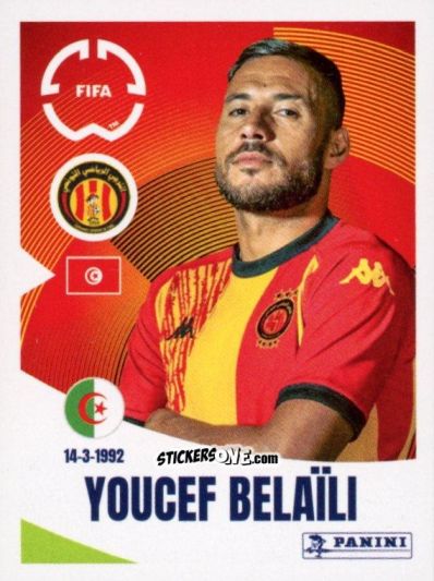 Cromo Youcef Belaïli - FIFA Club World Cup 2025
 n. 221 - Panini