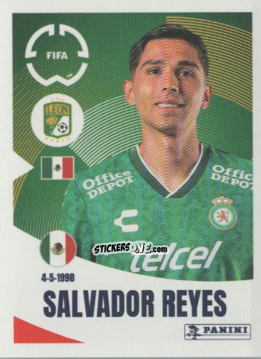 Cromo Salvador Reyes - FIFA Club World Cup 2025
 n. 248 - Panini