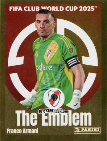 Sticker Franco Armani (The Emblem) - FIFA Club World Cup 2025
 n. 274 - Panini