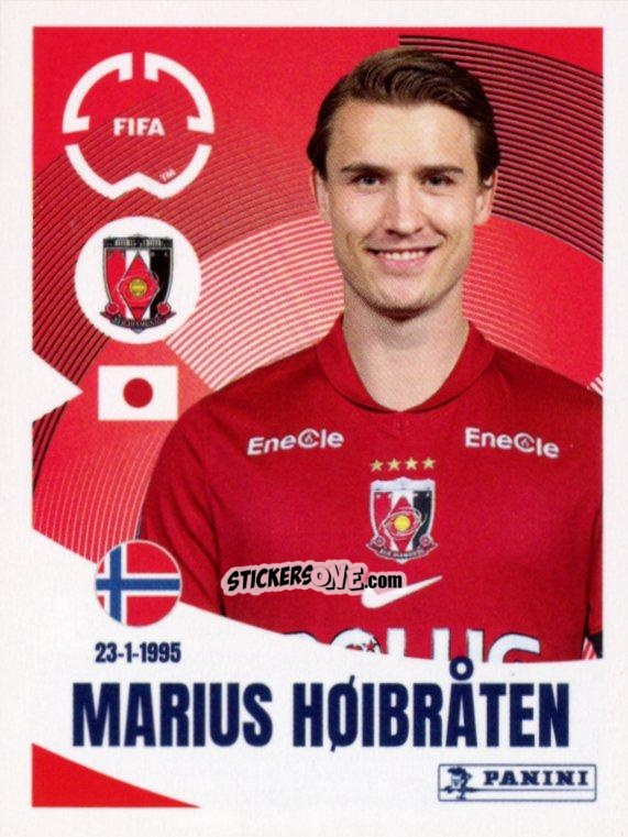 Sticker Marius Høibråten