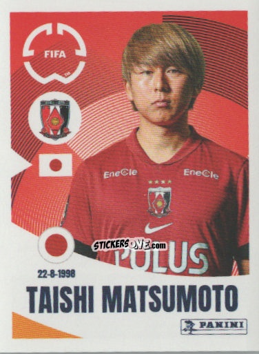 Cromo Taishi Matsumoto - FIFA Club World Cup 2025
 n. 285 - Panini