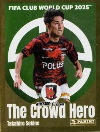 Sticker Takahiro Sekine (The Crowd Hero) - FIFA Club World Cup 2025
 n. 298 - Panini