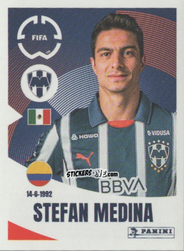 Cromo Stefan Medina - FIFA Club World Cup 2025
 n. 303 - Panini