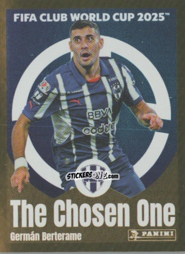 Cromo Germán Berterame - FIFA Club World Cup 2025
 n. 313 - Panini