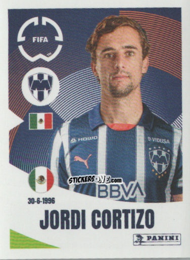 Cromo Jordi Cortizo - FIFA Club World Cup 2025
 n. 314 - Panini