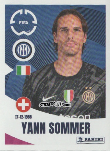 Cromo Yan Sommer - FIFA Club World Cup 2025
 n. 318 - Panini