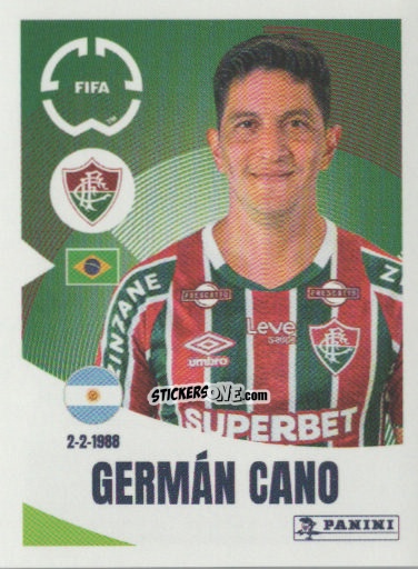 Cromo Germán Cano - FIFA Club World Cup 2025
 n. 347 - Panini
