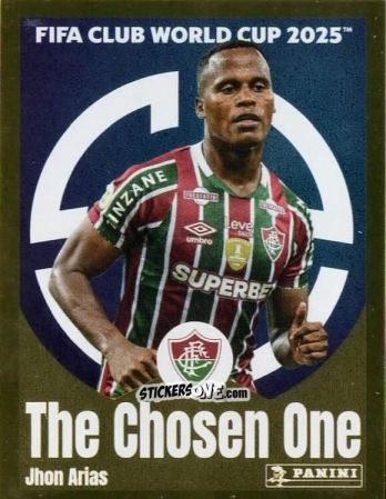 Sticker Jhon Arias (The Chosen One) - FIFA Club World Cup 2025
 n. 349 - Panini
