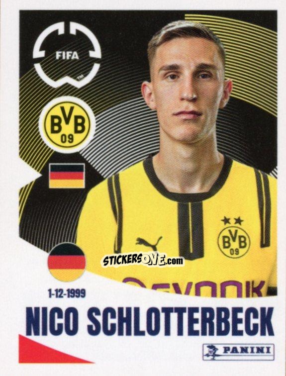 Figurina Nico Schlotterbeck - FIFA Club World Cup 2025
 n. 355 - Panini